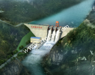 毛家塘水電站效果圖1